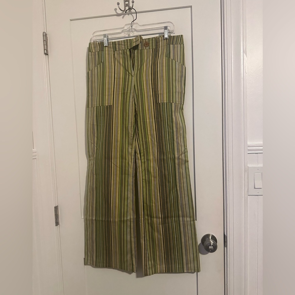 Vintage Trina Turk Multicolor Striped Pants